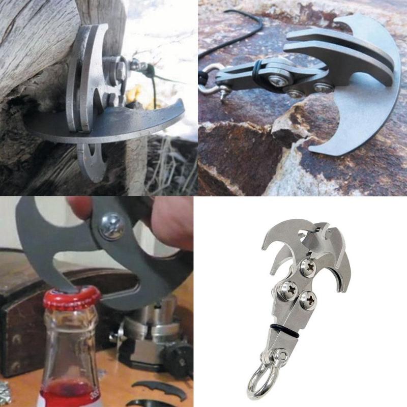 Stainless Steel Grappling Hook Outdoor Survival Tool by HitMyNeed