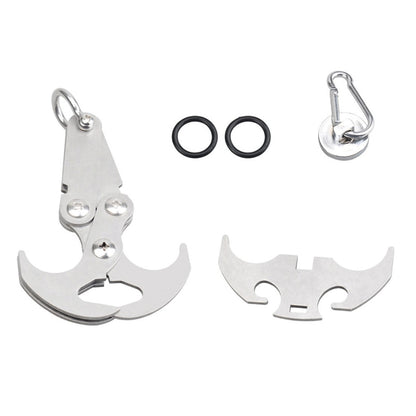 Stainless Steel Gravity Hook with Storage Bag by HitMyNeed