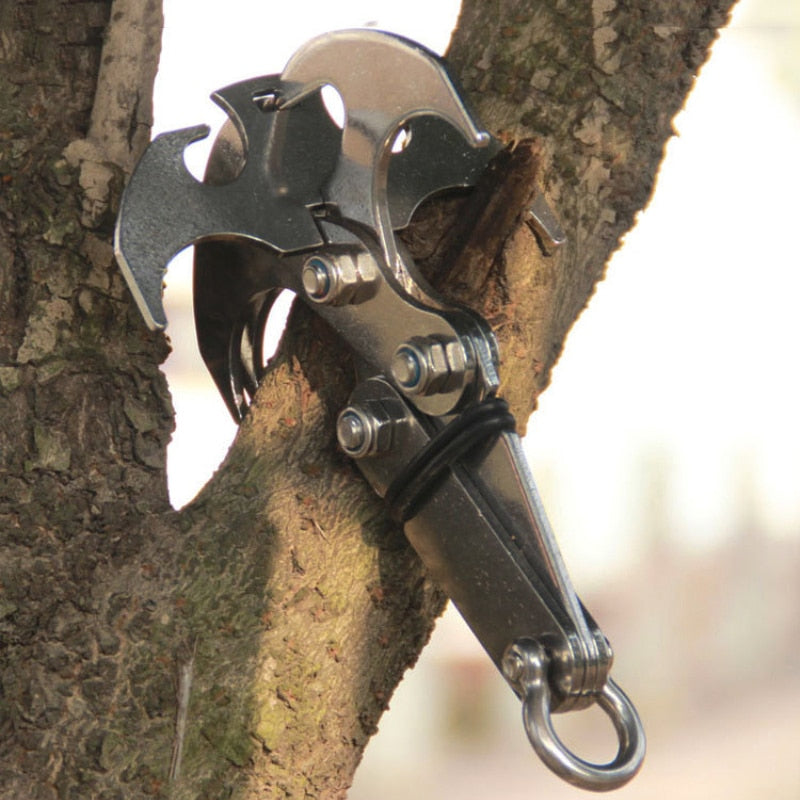 Stainless Steel Gravity Hook with Storage Bag by HitMyNeed