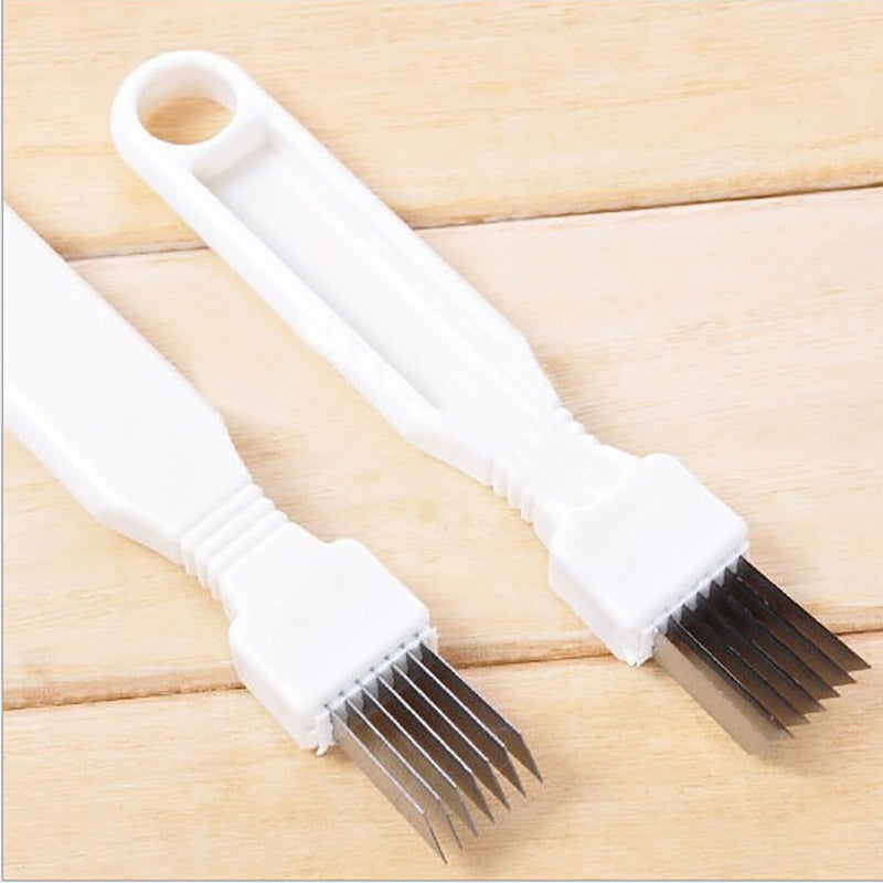 Stainless Steel Green Onion Cutter with 7 Blades by HitMyNeed