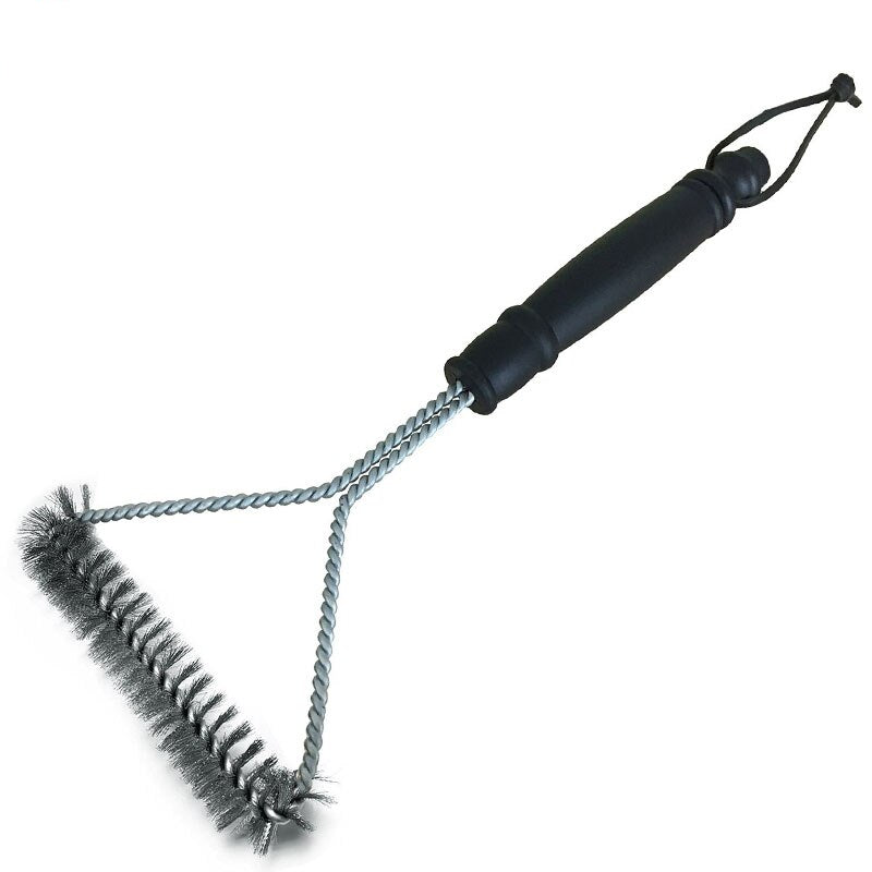 Stainless Steel Grill Cleaning Brush with Long Handle by HitMyNeed