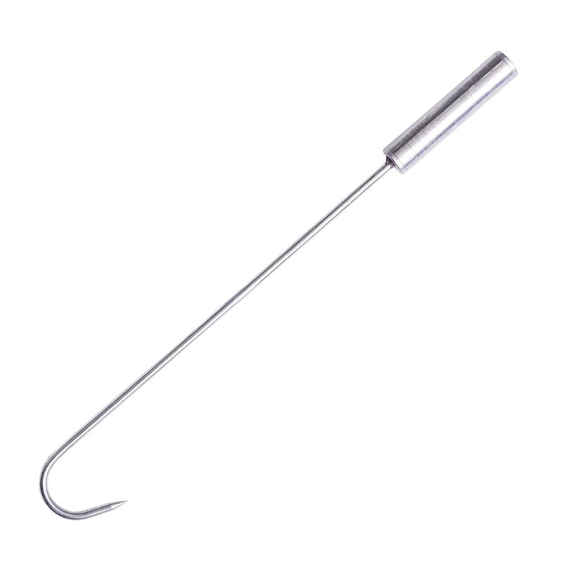 Stainless Steel Grilling Meat Hook with Handle by HitMyNeed