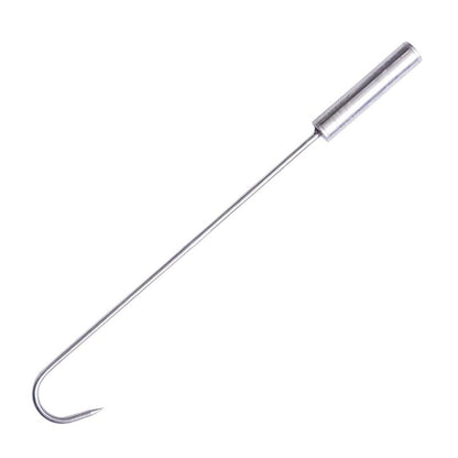 Stainless Steel Grilling Meat Hook with Handle by HitMyNeed