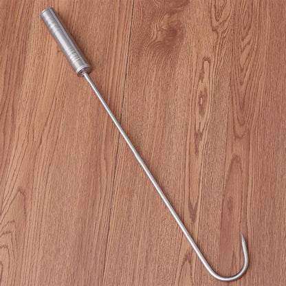 Stainless Steel Grilling Meat Hook with Handle by HitMyNeed