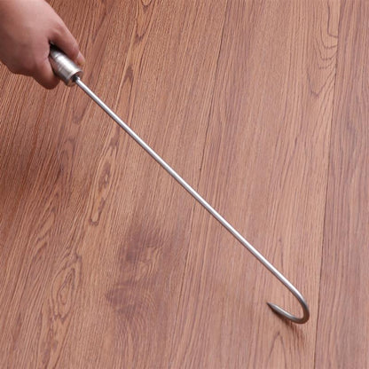 Stainless Steel Grilling Meat Hook with Handle by HitMyNeed