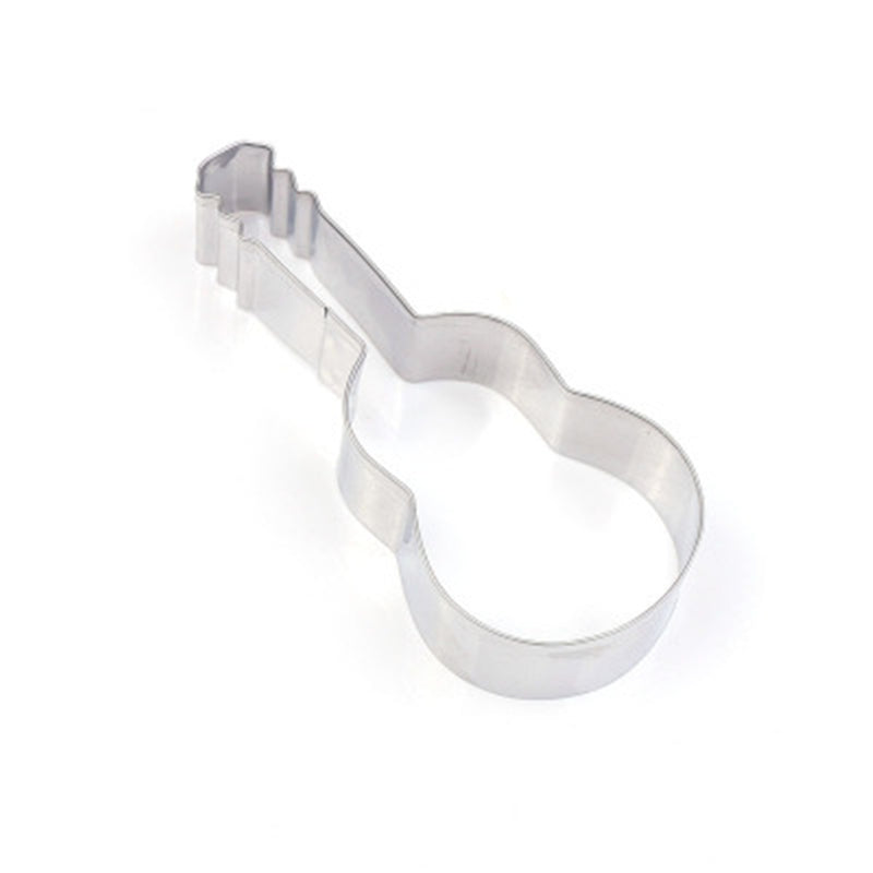 Stainless Steel Guitar Cookie Cutter 9 x 4 cm by HitMyNeed