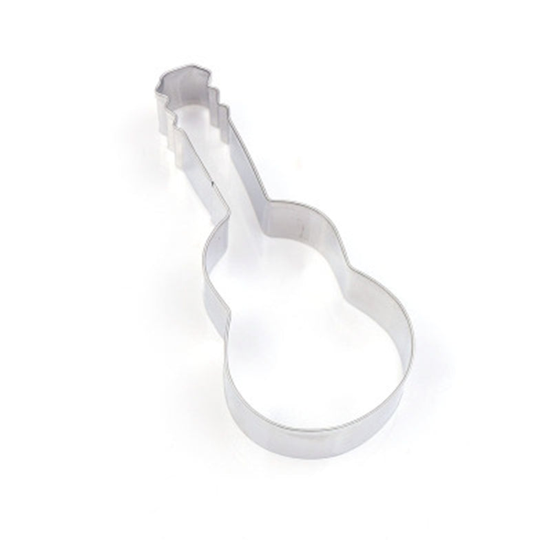 Stainless Steel Guitar Cookie Cutter 9 x 4 cm by HitMyNeed