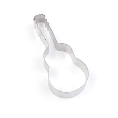 Stainless Steel Guitar Cookie Cutter 9 x 4 cm by HitMyNeed