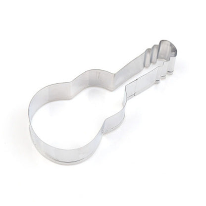 Stainless Steel Guitar Cookie Cutter 9 x 4 cm by HitMyNeed