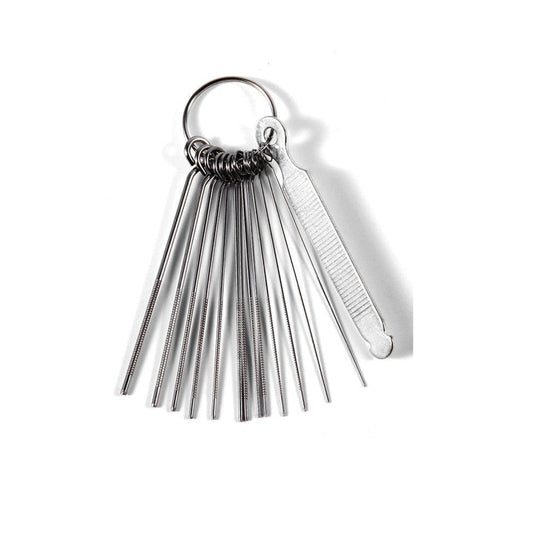 Stainless Steel Guitar Nut File Set, 14 Sizes by HitMyNeed