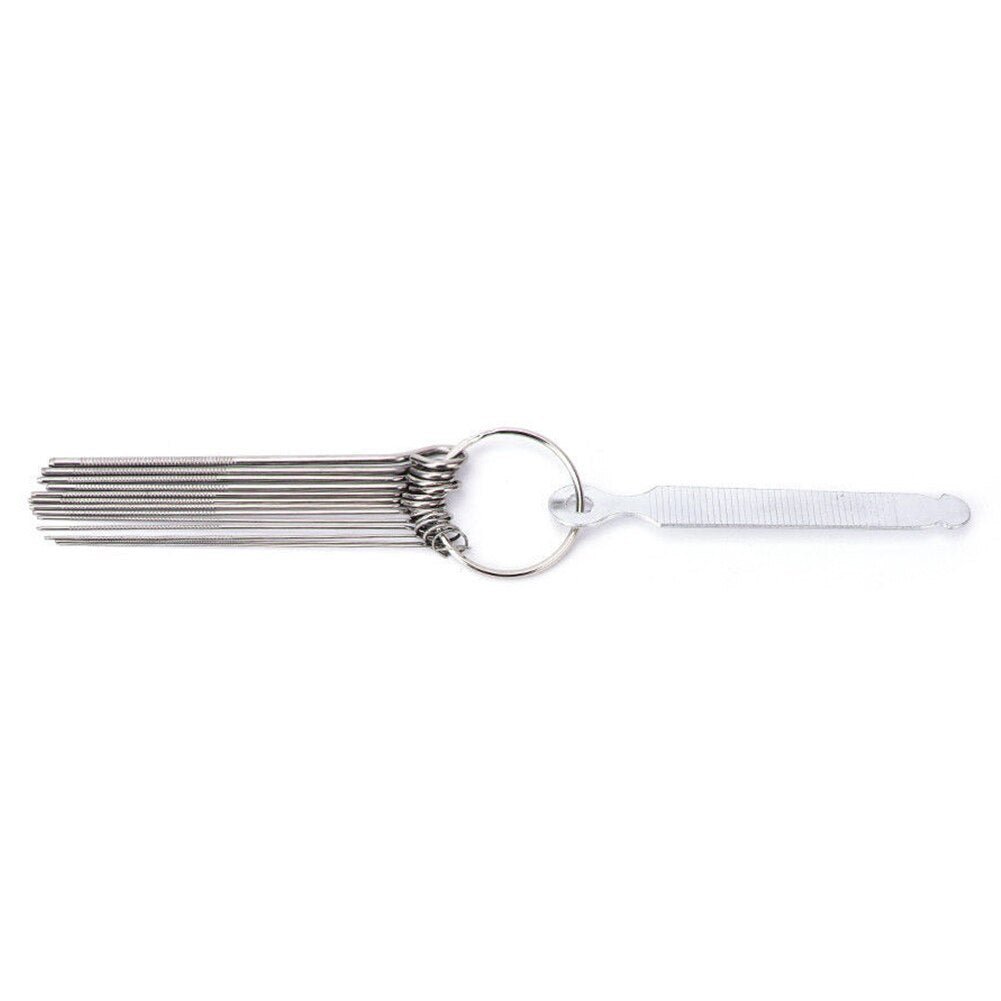 Stainless Steel Guitar Nut File Set, 14 Sizes by HitMyNeed
