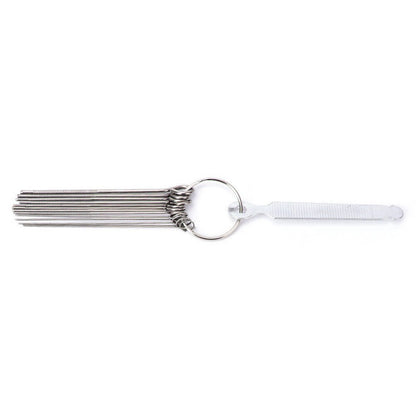 Stainless Steel Guitar Nut File Set, 14 Sizes by HitMyNeed