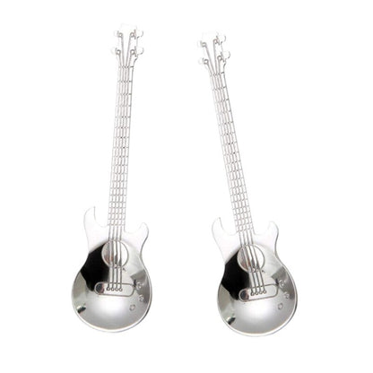 Stainless Steel Guitar Spoons Set of 4 by HitMyNeed
