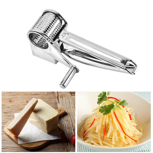 Stainless Steel Hand Crank Cheese Grater by HitMyNeed