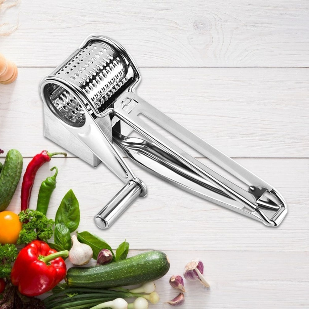 Stainless Steel Hand Crank Cheese Grater by HitMyNeed