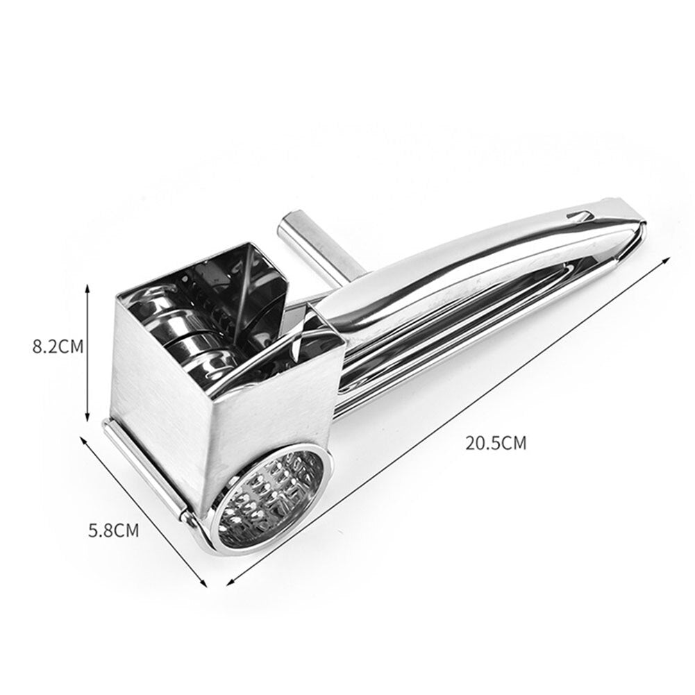 Stainless Steel Hand Crank Cheese Grater by HitMyNeed