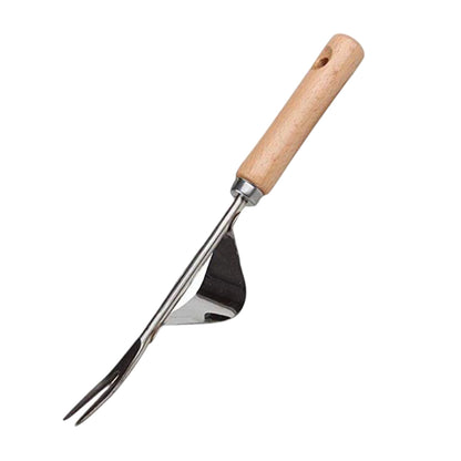 Stainless Steel Hand Weed Puller with Wooden Handle by HitMyNeed