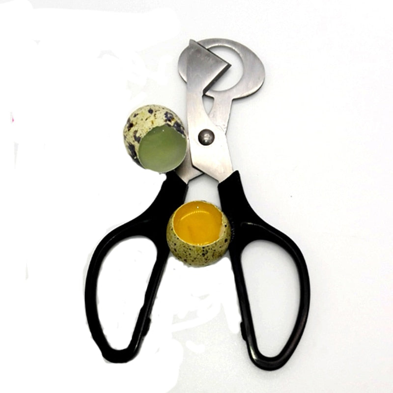 Stainless Steel Handheld Egg Scissor Cutter by HitMyNeed