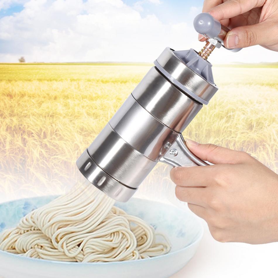 Stainless Steel Handheld Pasta & Food Press by HitMyNeed