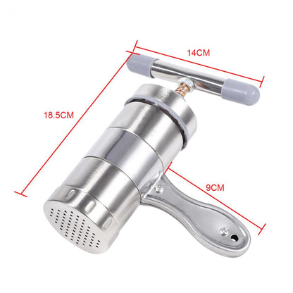 Stainless Steel Handheld Pasta & Food Press by HitMyNeed