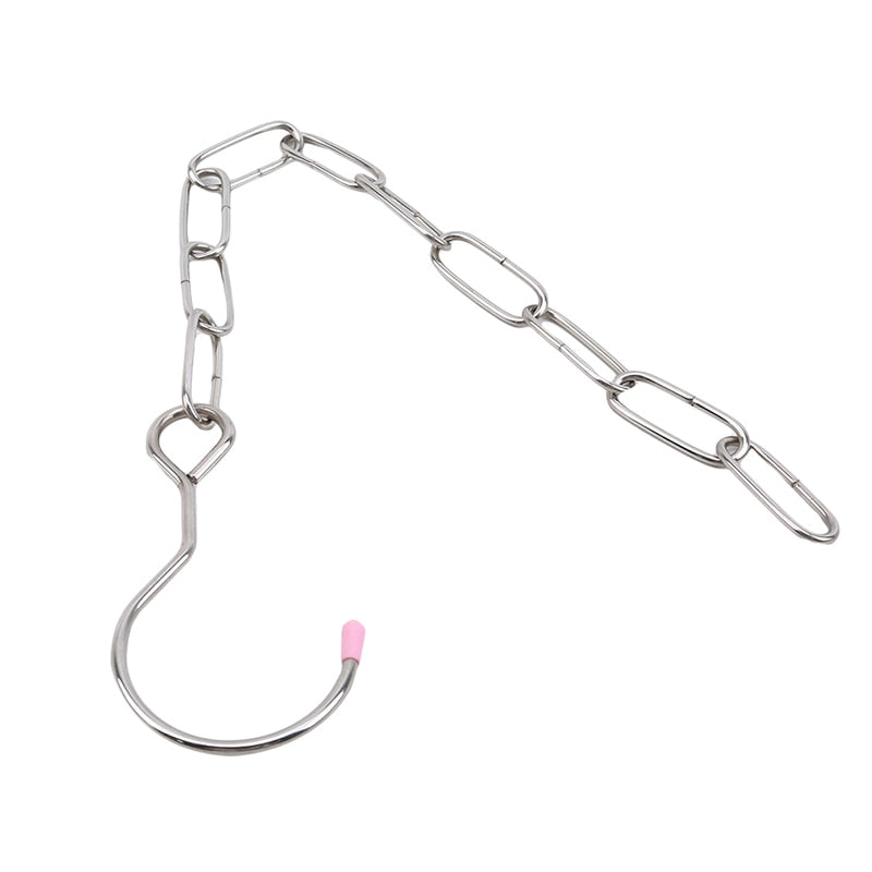 Stainless Steel Hanger Chain Closet Organizer by HitMyNeed