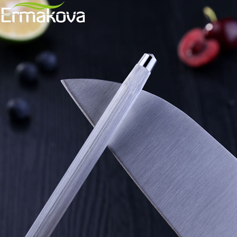 Stainless Steel Honing Rod Knife Sharpener 30cm by HitMyNeed
