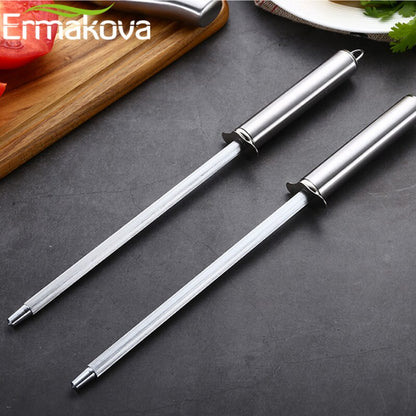 Stainless Steel Honing Rod Knife Sharpener 30cm by HitMyNeed