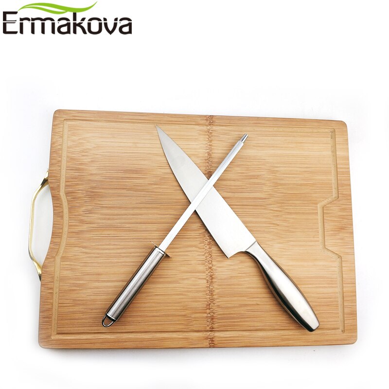 Stainless Steel Honing Rod Knife Sharpener 30cm by HitMyNeed