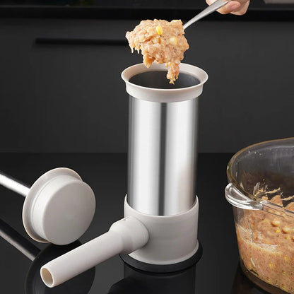 Stainless Steel Horizontal Sausage Stuffer by HitMyNeed
