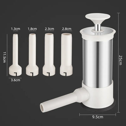 Stainless Steel Horizontal Sausage Stuffer by HitMyNeed