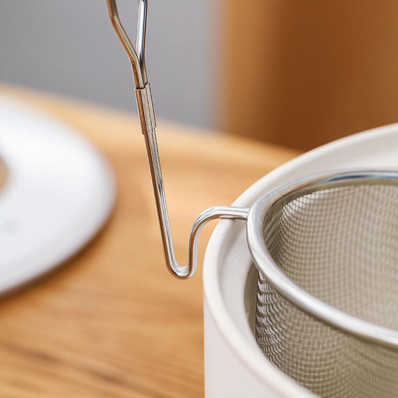 Stainless Steel Hot Pot Strainer with Fine Mesh by HitMyNeed