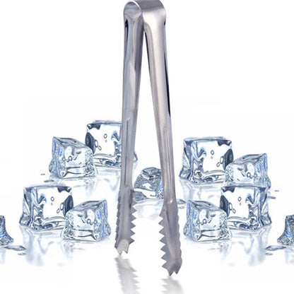 Stainless Steel Ice Tongs Kitchen Clips 15 cm by HitMyNeed