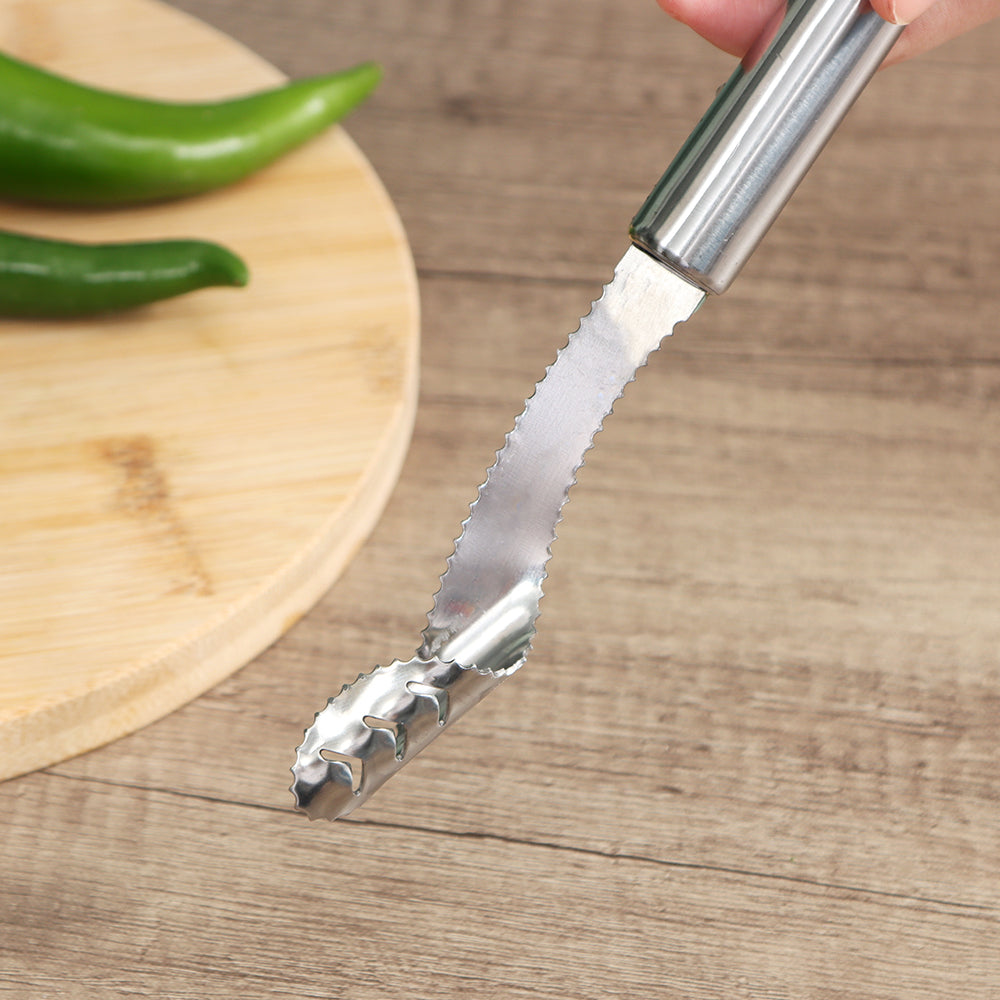 Stainless Steel Jalapeno and Pepper Corer Tool by HitMyNeed