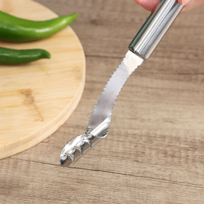Stainless Steel Jalapeno and Pepper Corer Tool by HitMyNeed