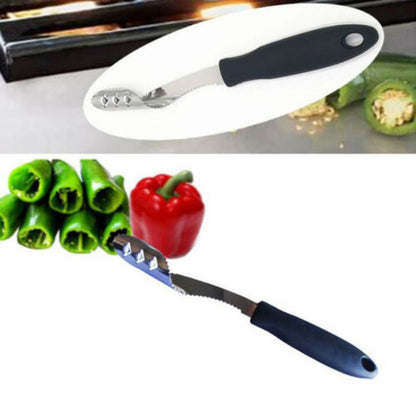 Stainless Steel Jalapeno Pepper Corer Tool by HitMyNeed