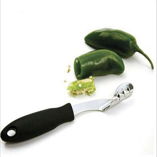 Stainless Steel Jalapeno Pepper Corer Tool by HitMyNeed