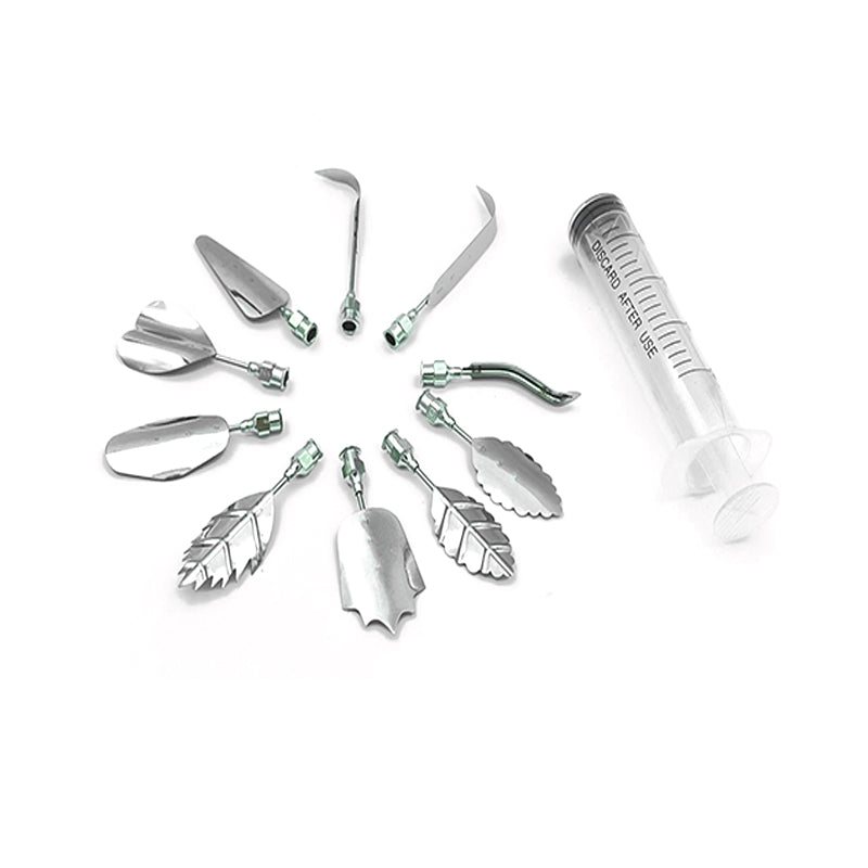 Stainless Steel Jelly Art Decorating Tool Set 11pcs by HitMyNeed