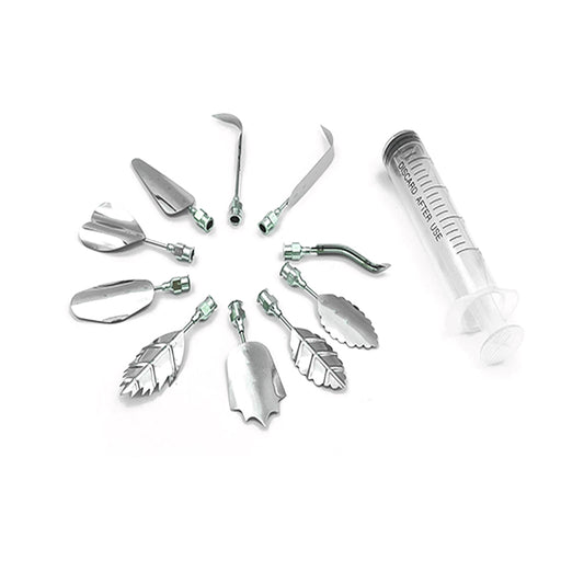 Stainless Steel Jelly Art Decorating Tool Set 11pcs by HitMyNeed