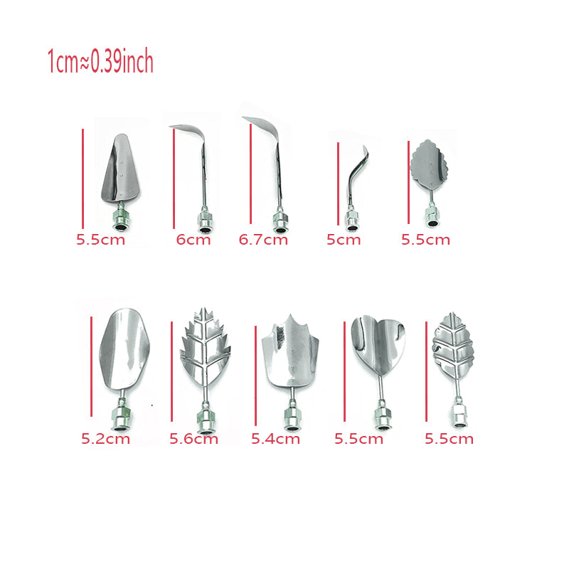 Stainless Steel Jelly Art Decorating Tool Set 11pcs by HitMyNeed