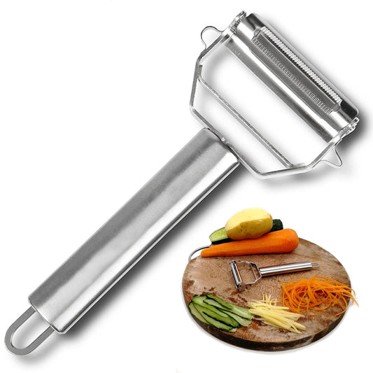 Stainless Steel Julienne Peeler Vegetable Cutter by HitMyNeed