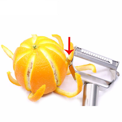 Stainless Steel Julienne Peeler Vegetable Cutter by HitMyNeed