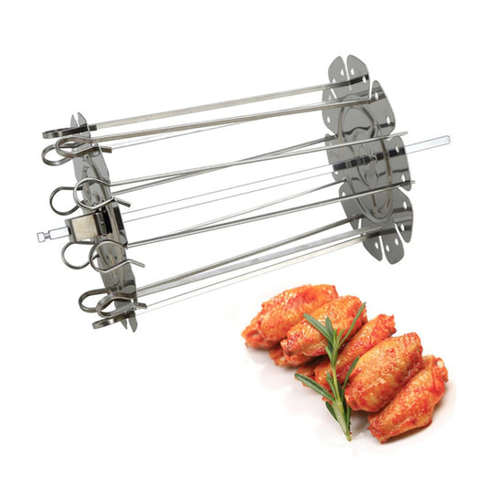 Stainless Steel Kebab Cage Oven Rotisserie Set by HitMyNeed