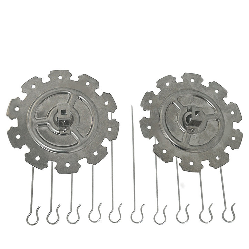 Stainless Steel Kebab Cage Oven Rotisserie Set by HitMyNeed