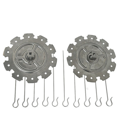 Stainless Steel Kebab Cage Oven Rotisserie Set by HitMyNeed