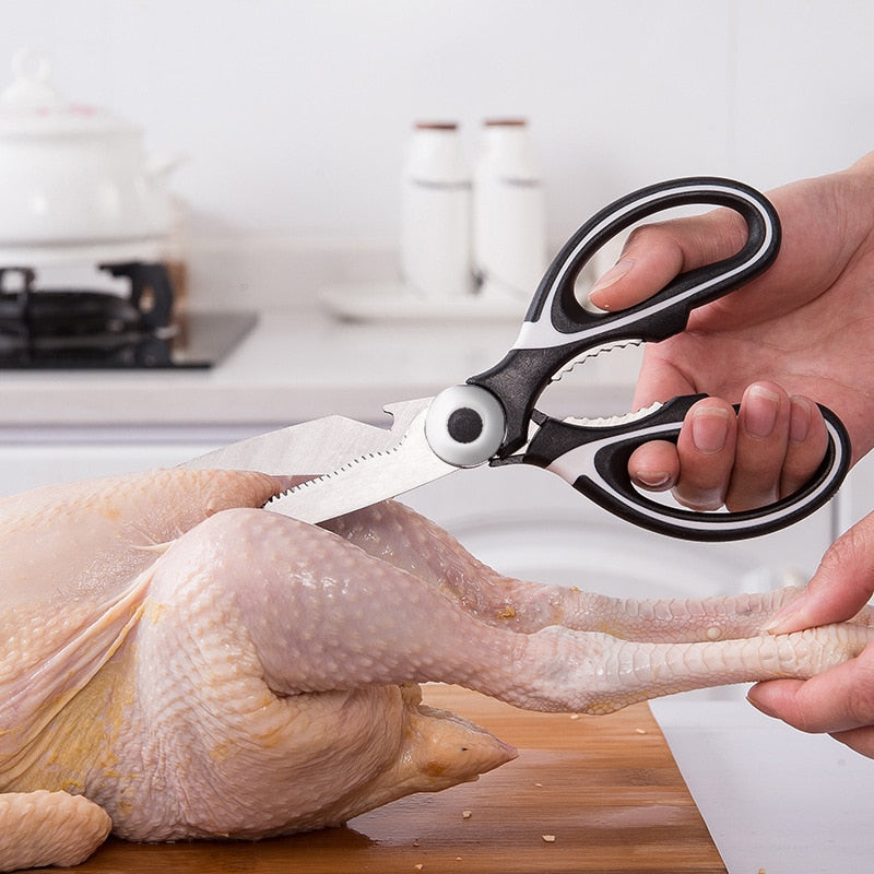 Stainless Steel Kitchen Bone & Poultry Scissors by HitMyNeed