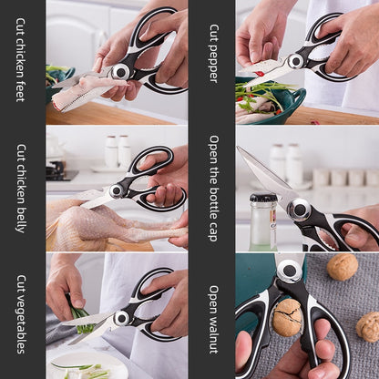 Stainless Steel Kitchen Bone & Poultry Scissors by HitMyNeed