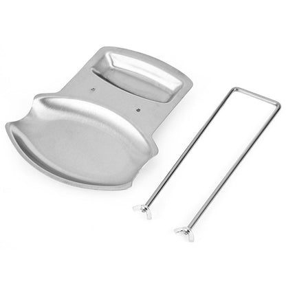 Stainless Steel Kitchen Pan and Lid Rest Stand by HitMyNeed