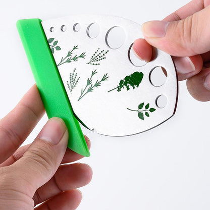 Stainless Steel Leaf Stripping Herb Tool by HitMyNeed