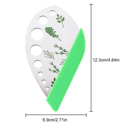 Stainless Steel Leaf Stripping Herb Tool by HitMyNeed