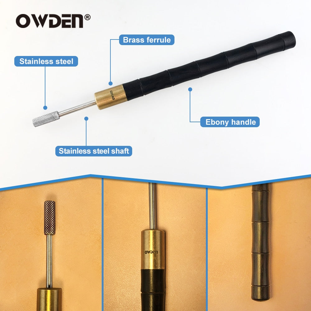 Stainless Steel Leather Edge Painter Tool by HitMyNeed